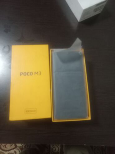 бу телефоны ош: Poco M3, Б/у, 128 ГБ, цвет - Черный, 2 SIM