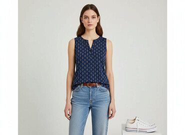commes des garcon t shirty: CAMAIEU, Топ жіночий, розмір S