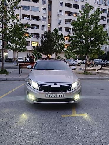 Kia: Kia Optima sedan - Kuzov: sedan, gümüşü rəng - Mühərrik və ötürmə — 4