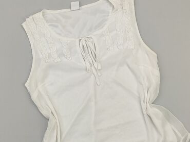 białe eleganckie bluzki damskie duże rozmiary: Blouse, Vero Moda, L (EU 40), condition - Good