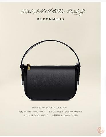 smart folio: Женская сумка через плечо/на плечо, минималистичный дизайн - — 7