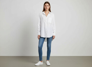 czerwone sandały h m: H&M, Сорочка жіноча, розмір XS