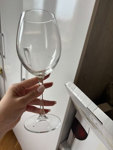 Qədəhlər: Qədəhlər, rəng - Ağ, Bərkidilmiş şüşə, 6 ədədli dəst, 300 ml, Belçika