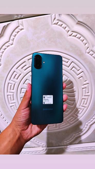 большой сканер: Samsung Galaxy A07, Б/у, 64 ГБ, цвет - Зеленый, 1 SIM, 2 SIM — 1