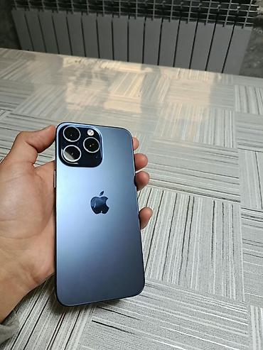 Мобильные телефоны и аксессуары: IPhone 15 Pro Max, Новый, 256 ГБ, Blue Titanium, Чехол, 77 % — 3