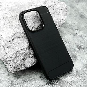 novo ps: Futrola silikon BRUSHED za iPhone 15 Pro (6.1) crna. Uz brzu dostavu i — 1