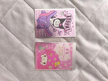 Sanrio temalı stiker seti - 2 ədəd dekorativ stiker kartı - lalafo.az -da Sanrio temalı stiker seti - 2 ədəd dekorativ stiker kartı -