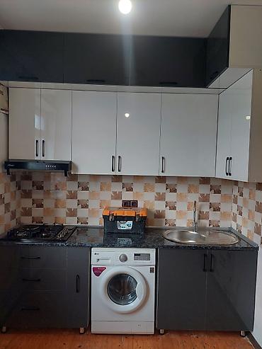 Sifarişlə mətbəx mebeli: Sifarişlə mətbəx dəsti, Özü çəkən petlələr, MDF, Kredit yoxdur, Rayonlara çatdırılma, Pulsuz çatdırılma — 7