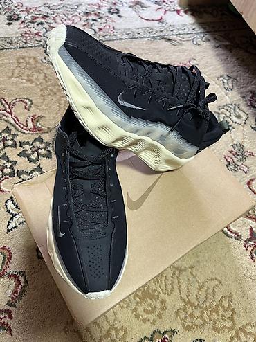 Кроссовки и спортивная обувь: Мужские кроссовки, 41, Nike, Новый, цвет - Черный, Платная доставка, Самовывоз — 3