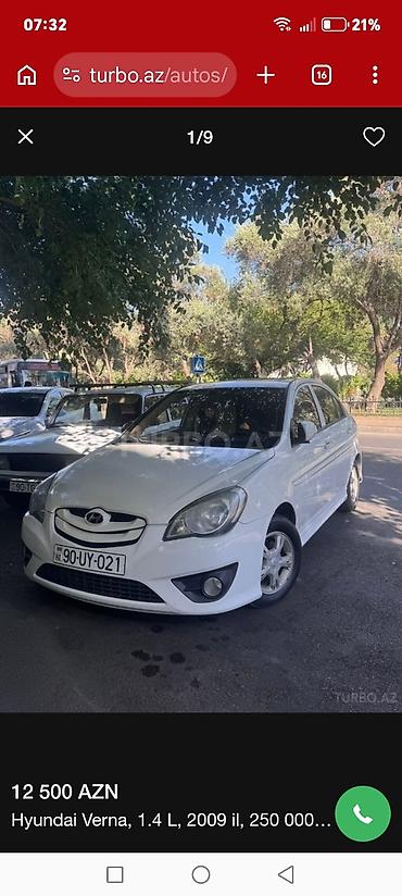 hunday 2009: Hyundai Verna: 1.4 l | 2009 il Sedan — 9