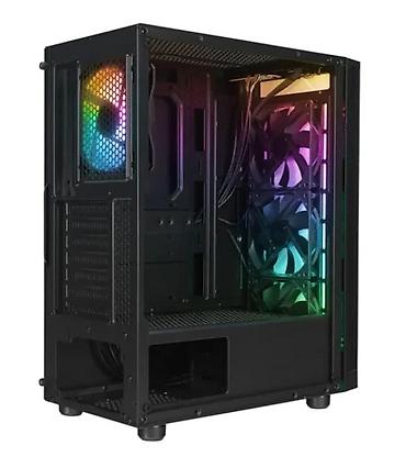 Ostali kompjuterski delovi: PC kućište AZZA – midi tower sa RGB osvetljenjem - Prednja maska sa — 6