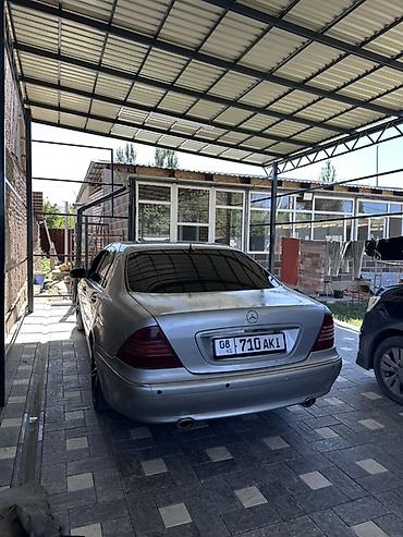 mercedes benz c class: Mercedes-Benz S-Class: 2000 г., 5 л, Автомат, Газ, Седан — 4