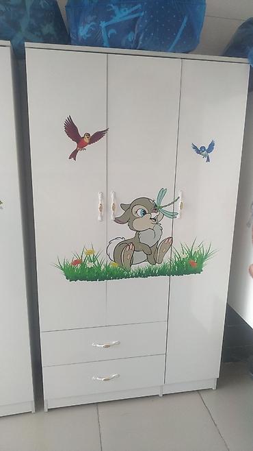 Детские шкафы: Акция !!! Супер цена на Шкаф трехстворчатый Размеры Высота 180 см — 3