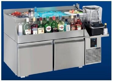 Другое оборудование для бизнеса: Холодильник для коктейля с раковиной Температурный режим: +2 / +8