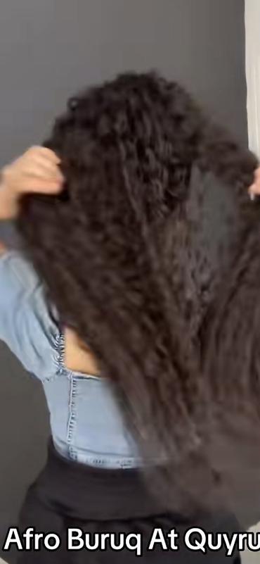 afro saclar: 200 azn almisham Turkiyenen. utlenir yuyulur istfade olunmayib qara — 7
