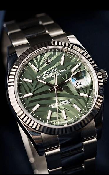 Наручные часы: Новый, Наручные часы, Rolex, цвет - Зеленый — 3
