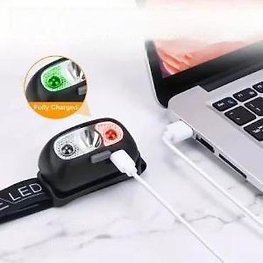 Lov i ribolov: USB punjive čeone lampe sa senzorom pokreta MACROCOSM T-B3. CENA JE ZA — 15