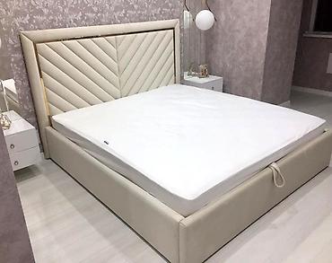 Уютные кровати с мягким изголовьем в современном дизайне at lalafo.kg Уютные кровати с мягким изголовьем в современном дизайне