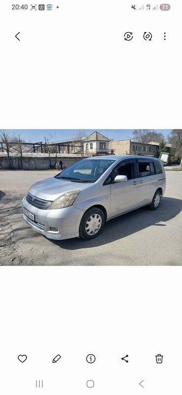 сколько стоит квадроцикл: Toyota Isis: 2005 г., 2 л, Автомат, Бензин, Минивэн
