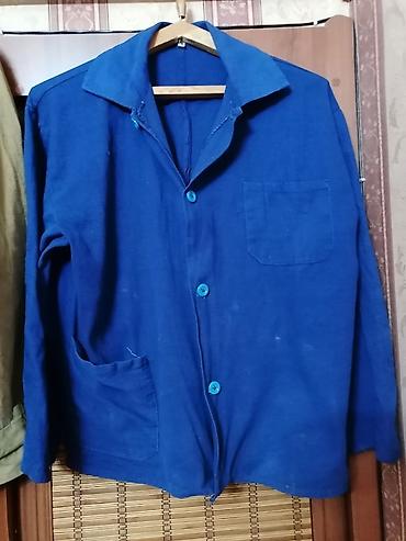 Рубашки: Мужская рубашка, 2XL, Новый, цвет - Синий, Самовывоз — 3