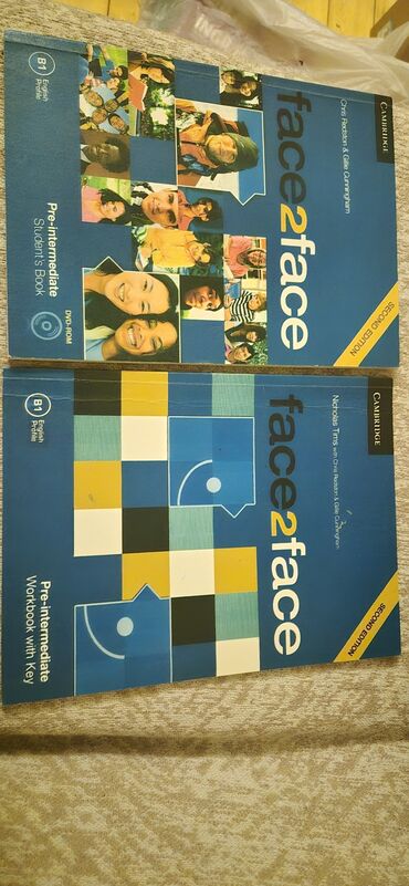İngilis dili: Face2Face Pre-intermediate səviyyəli ingilis dili tədris kitab dəsti