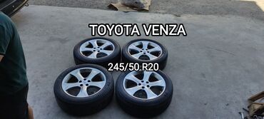диск на некси: Куйма Дисктер R 20 Toyota, Комплект, тешиктери - 5, Колдонулган