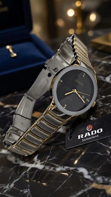 Наручные часы: RADO kişi qol saatı – klassik və zərif dizayn qiyməti-50m - Mexanizm — 8