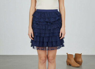 spódniczka ze sznurowaniem: Women`s skirt, size S