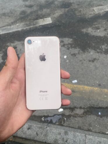 Apple iPhone: IPhone 8, Rose Gold, Qırıq