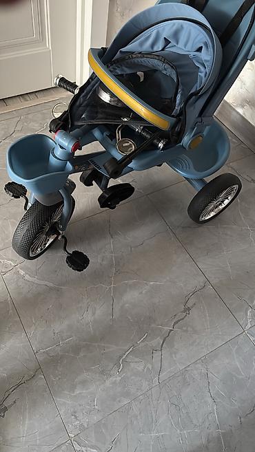 velosiped boyuk: Uşaq üçtəkərli velosipedi – valideyn idarəetmə tutacağı ilə - Rəng — 1