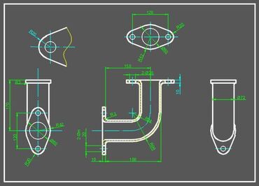 Obuka i kursevi: AUTOCAD - Auto CAD ČASOVI I IZRADA CRTEŽA Дипломирани машински инжењер — 7