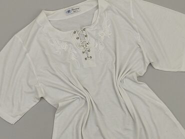 dżinsy moda: T-shirt, Okay, L (EU 40), condition - Good