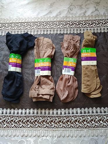 toxuma corablar: Qadınlar üçün nazik dizaltı corablar dəsti - Növ: qadın dizaltı — 1