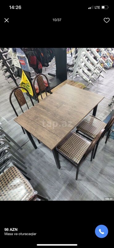 Restoran mebeli: Masa və oturacaqların birbaşa depodan topdan qiymətinə pərakəndə — 23