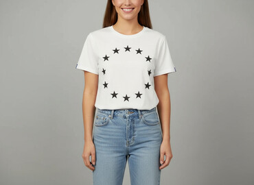 t shirty made in italy: T-shirt damski, rozmiar M