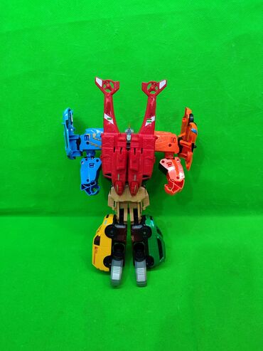 Игрушки: Тобот Гига 7 робот игрушка🌟 Комплектация товара: робот из 6 машинок и at lalafo.kg — 4 Игрушки: Тобот Гига 7 робот игрушка🌟 Комплектация товара: робот из 6 машинок и — 4