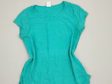 błękitne bluzki damskie: T-shirt, Vero Moda, M, stan - Bardzo dobry