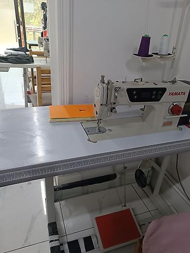 Tikiş maşınları: Sənaye tikiş maşını – Yamata düz tikiş - Brend/model: Yamata düz — 1