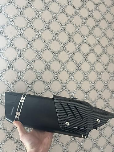 eus basliq: Motosiklet üçün universal egzoz səsboğucu - Material: metal korpus — 1