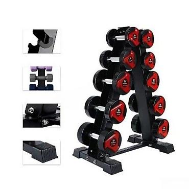 Dumbell ağırlıq stendiDumbell Ağırlıq Stendi – Qantel Yığıcı (235 kq — 1