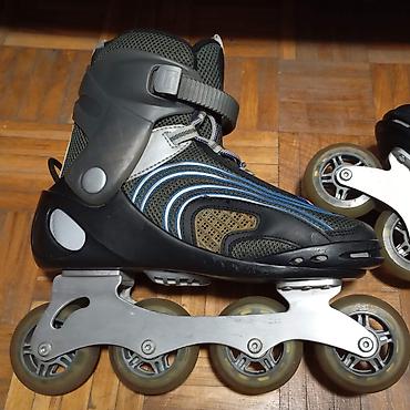 Sport i hobi: Prodajem HY Skate rolere, korišćeni mesec dana prošle sezone, broj 43 — 5