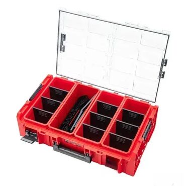 intex bazen 262 x 175 x 56: System one red organizer XL long bin red ultra HD QBRICK Ultra HD