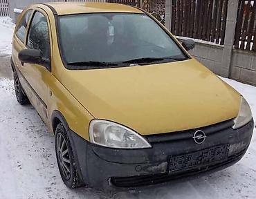 navoj: OPEL CORSA C 1.0 - KOMPLETAN AUTO U DELOVIMA | Z10XE OZNAKA MOTORA — 2