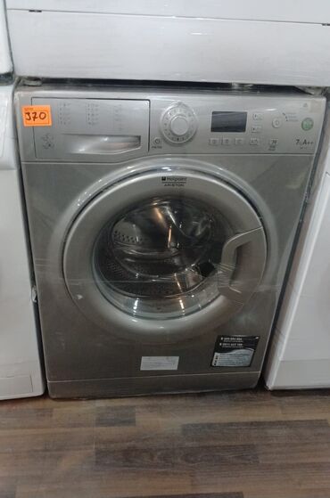 Paltaryuyan maşınlar: Paltaryuyan maşın Hotpoint Ariston, 7 kq, İşlənmiş, Avtomat, Qurutma var, Kredit var, Ödənişli çatdırılma