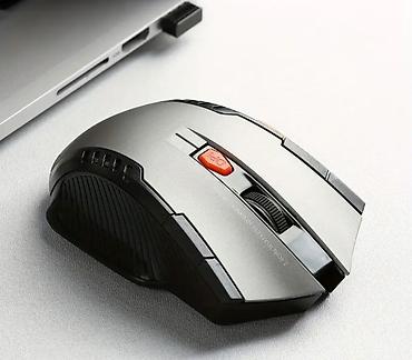 Техника и электроника: 1. Bluetooth mouse, blutuz siçan, mavi və qara rəngdə incə mouse — 4
