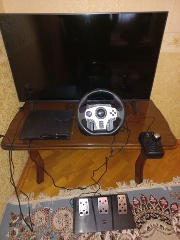 PS2 & PS1 (Sony PlayStation 2 & 1): Kreditlede rul pedal play station 3 josik 12 ay ayda 62 azn adinizda