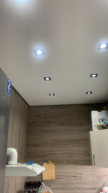 Натяжной потолок: Натяжной потолок Матовое, 3D потолки, Глянцевое Бесплатный замер, Монтаж, Гарантия — 7