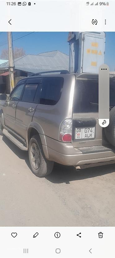 range rover 2025: Suzuki XL7: 2002 г., 2.7 л, Автомат, Бензин, Кроссовер — 2