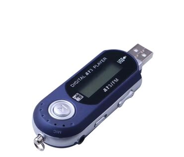ipod ikinci el: Radiolu MP3 player. Ekranı və idarəetmə düymələri var. USB girişi