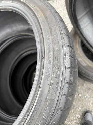 crow: Шины 225 / 45 / R 18, Лето, Б/у, Комплект, Легковые, Япония, Bridgestone — 2
